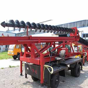 0.4-0.5M螺旋打孔机