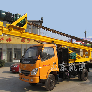 轮式螺旋打桩机